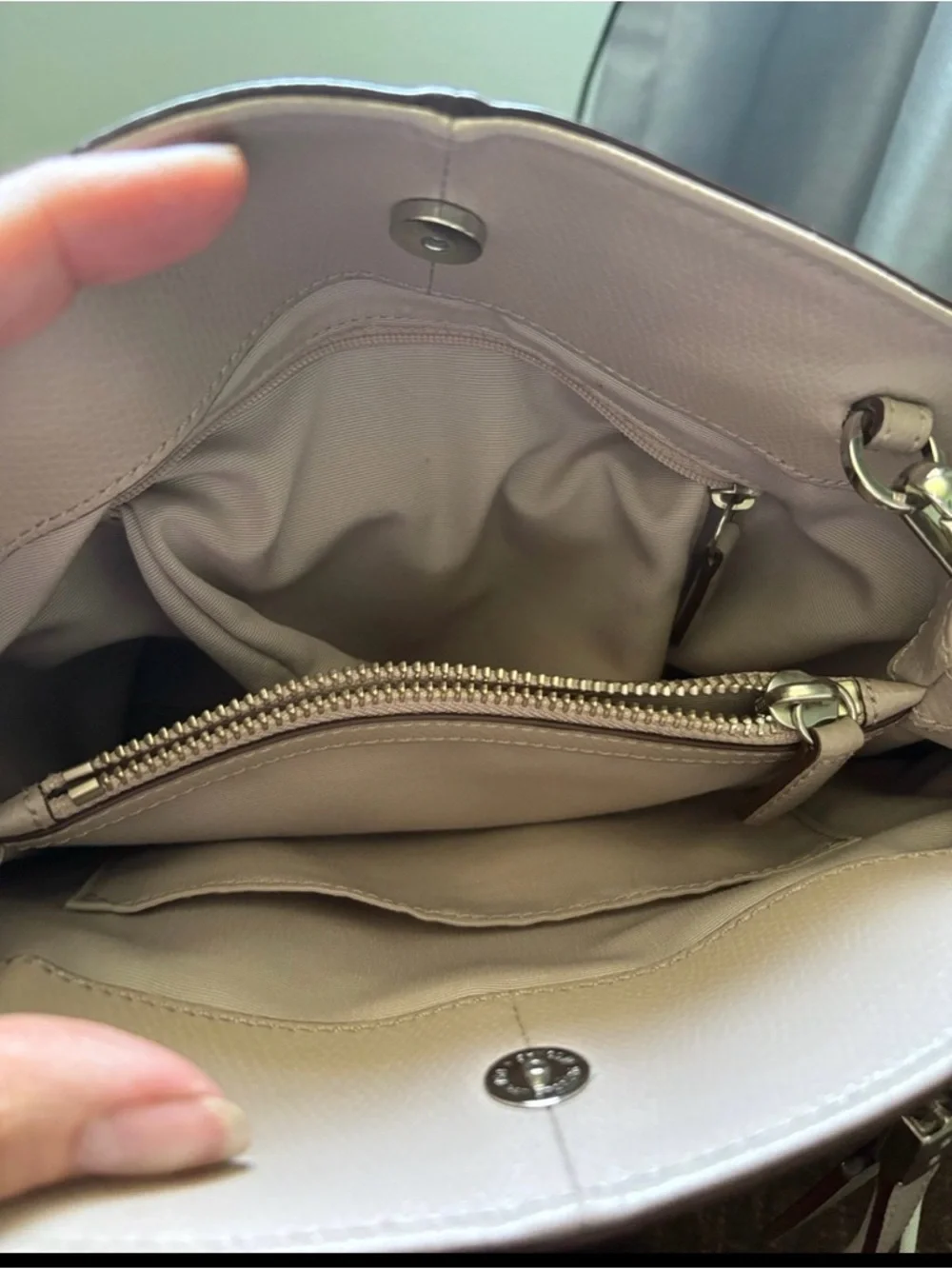 Coach Bags | Coach F34663  Minetta Chalk Cross-Grained Leather crossbody